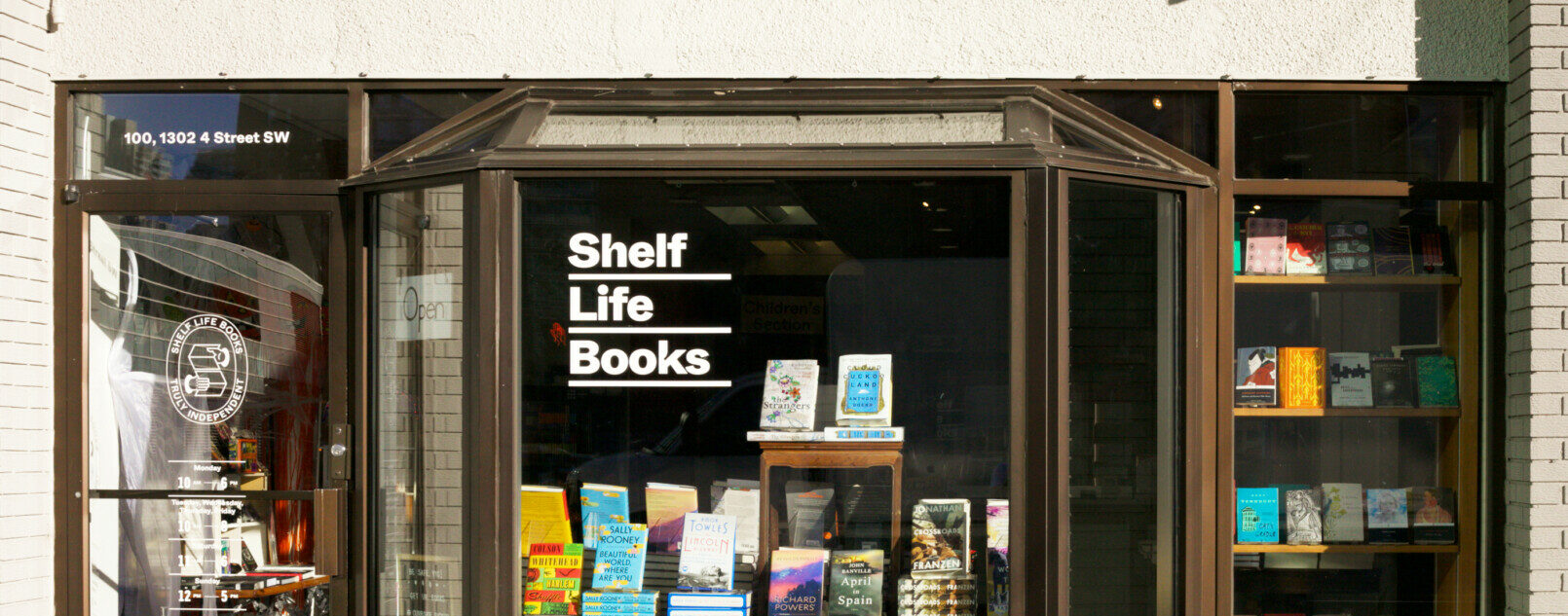 book store storefront