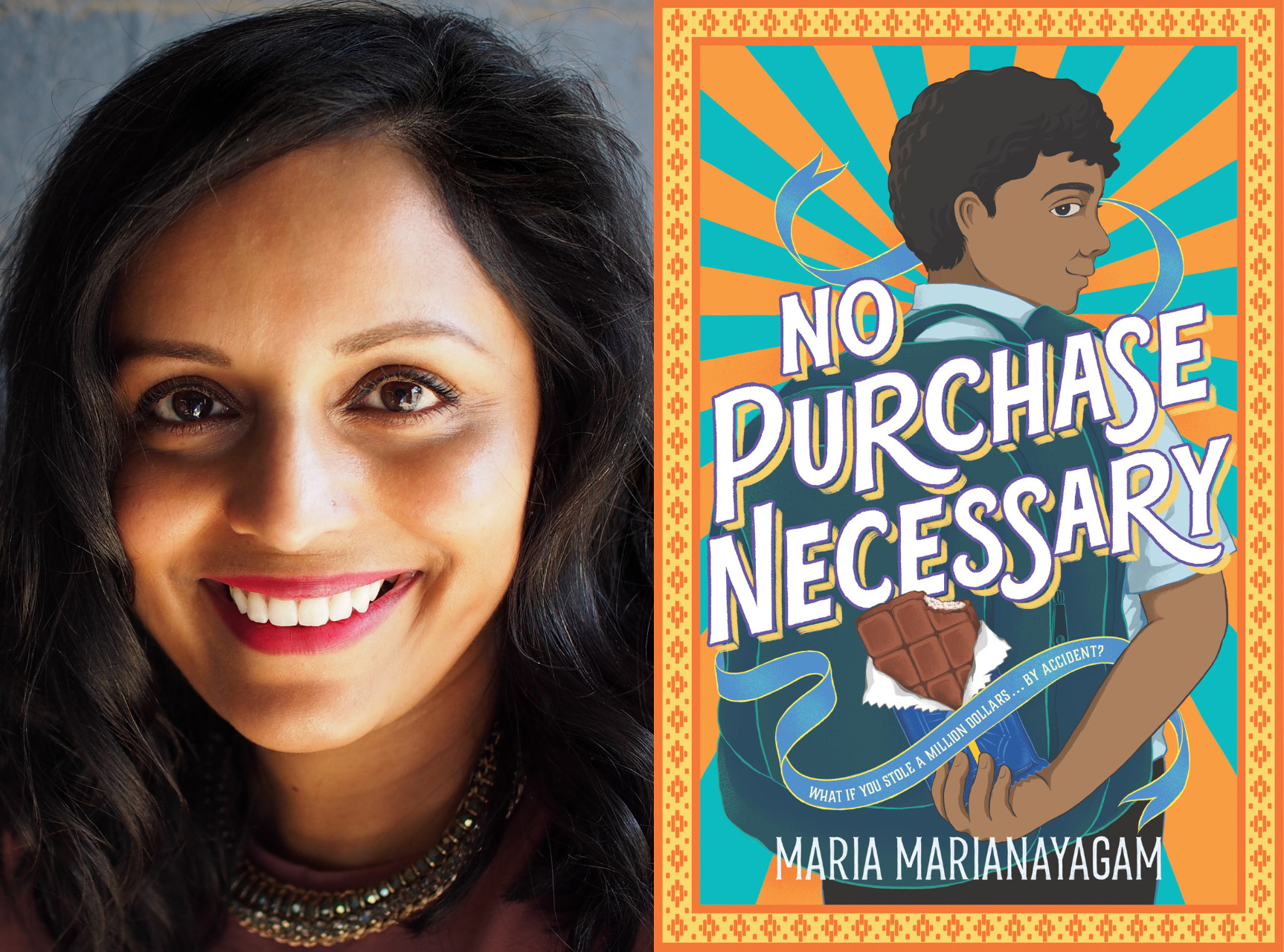 Maria Marianayagam headshot and book cover